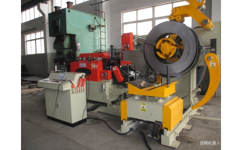 沖床自動(dòng)送料器，帶鋼送料機(jī)